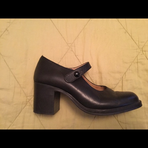 Vintage Shoes - Vintage Aldo Maryjane black shoes